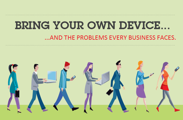 Bring your own device (BYOD) and the problem every business faces