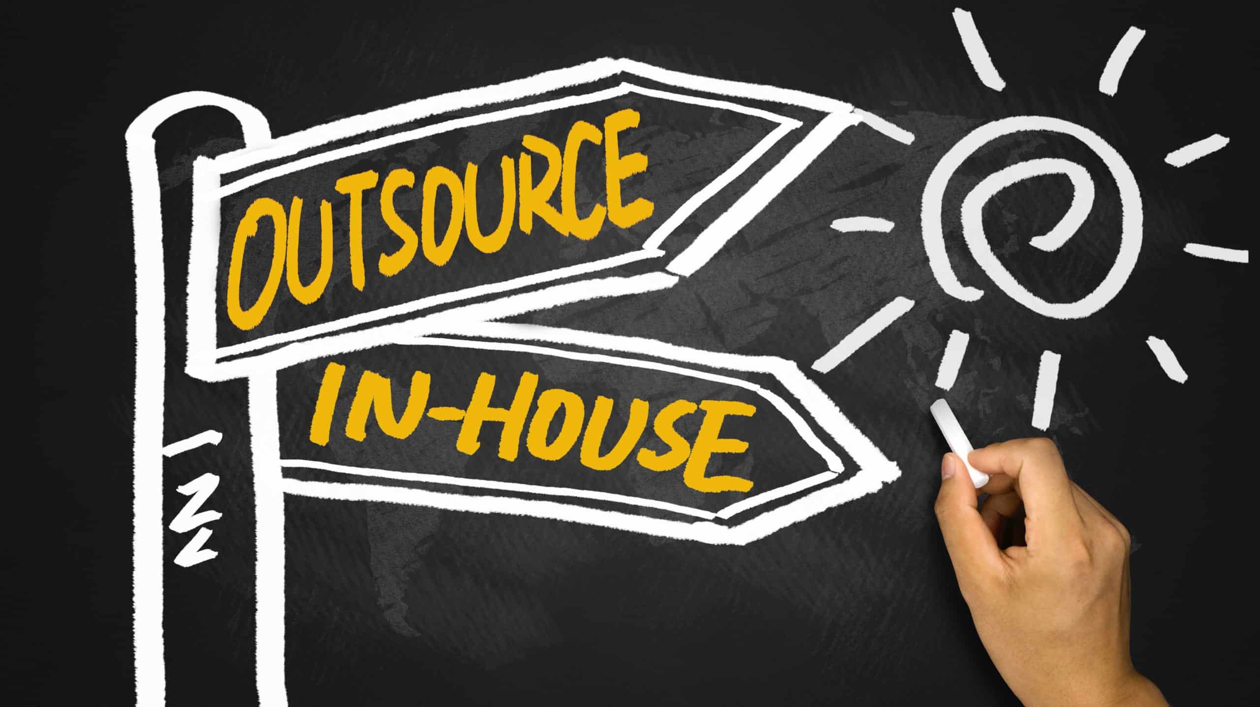 How does IT outsourcing work with your IT department?
