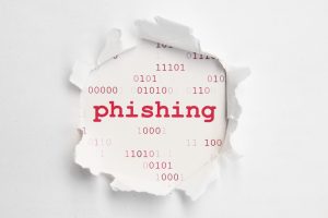 What is a phishing email and what does it look like 1.1